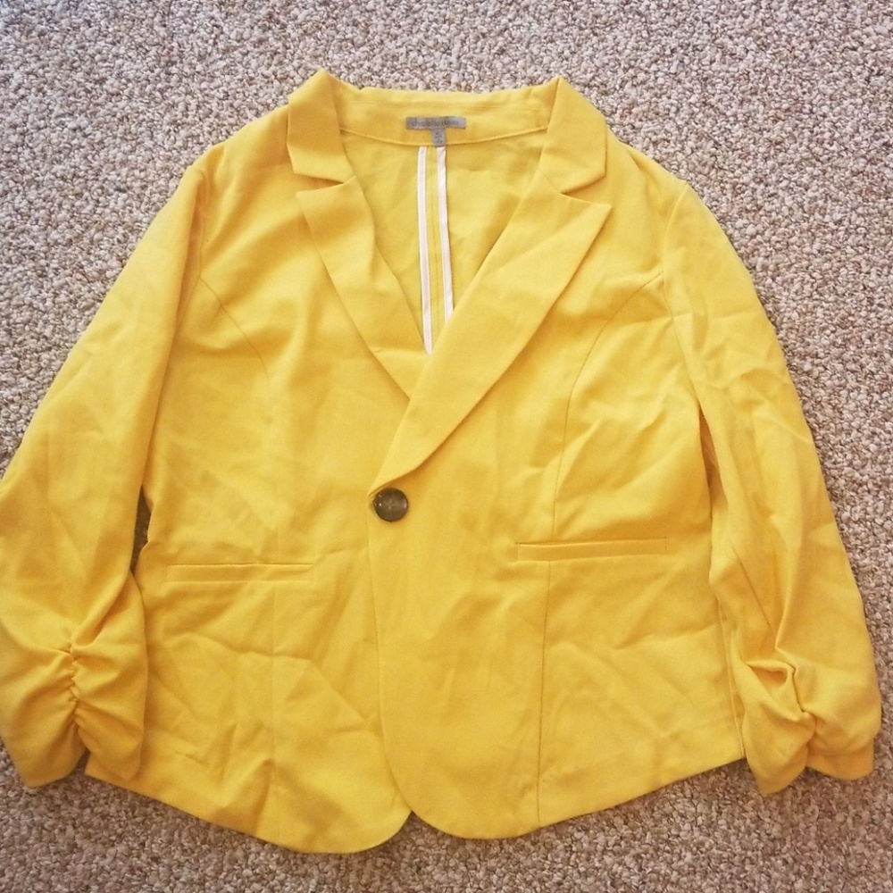 Yellow Blazer